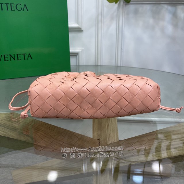 Bottega veneta高端女包 98061 寶緹嘉升級版小號編織雲朵包 BV經典款純手工編織羔羊皮女包  gxz1173